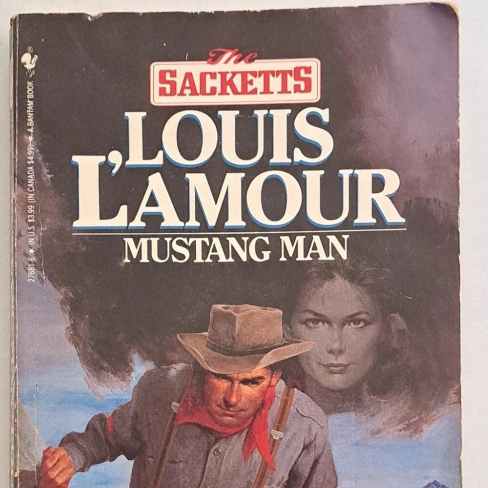Mustang Man: the Sacketts : A Novel by Louis Amour (1966, Trade Paperback)